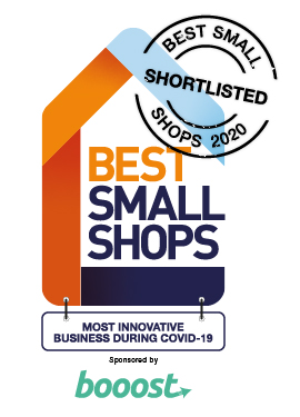 Best Small Shops Competition - shortlisted for Innovation