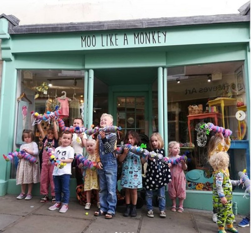 Sock Caterpillar workshop