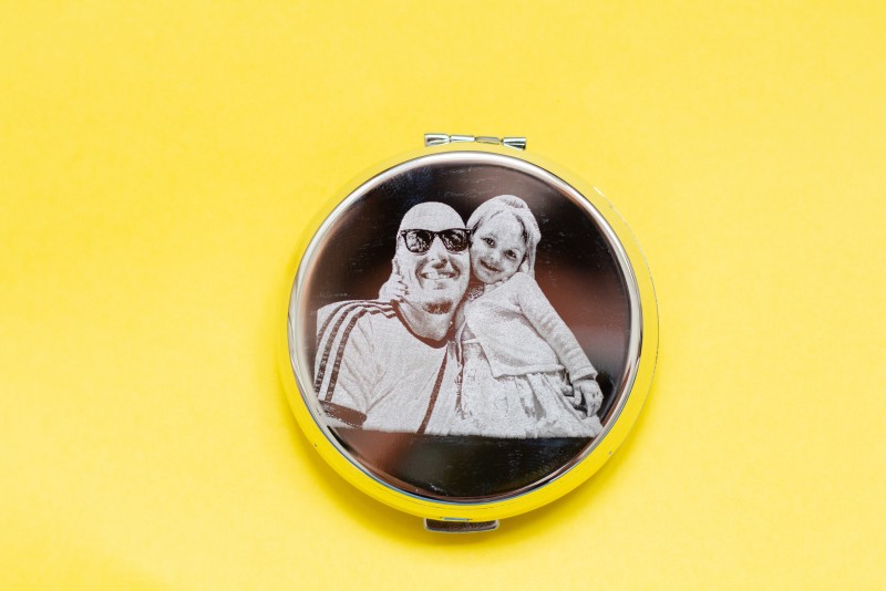 Photo Handbag Mirror