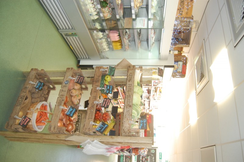 fruit and veg and deli fridges