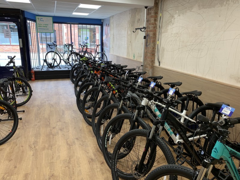 Mountain and Road Bikes