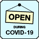 Open during COVID-19 lockdown